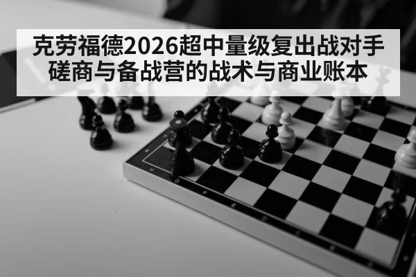 克劳福德2026超中量级复出战对手磋商与备战营的战术与商业账本